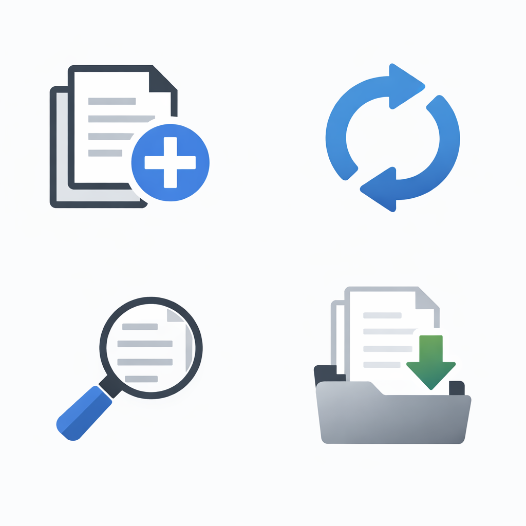 PDF Engineer document actions